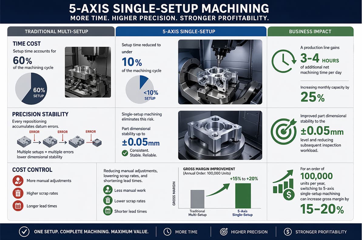 5-axis Single-setup Machining 5-axis Single-setup Machining