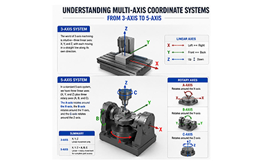 Principles of Multi-Axis Machining: How to Control Rotary Axes with G-Code