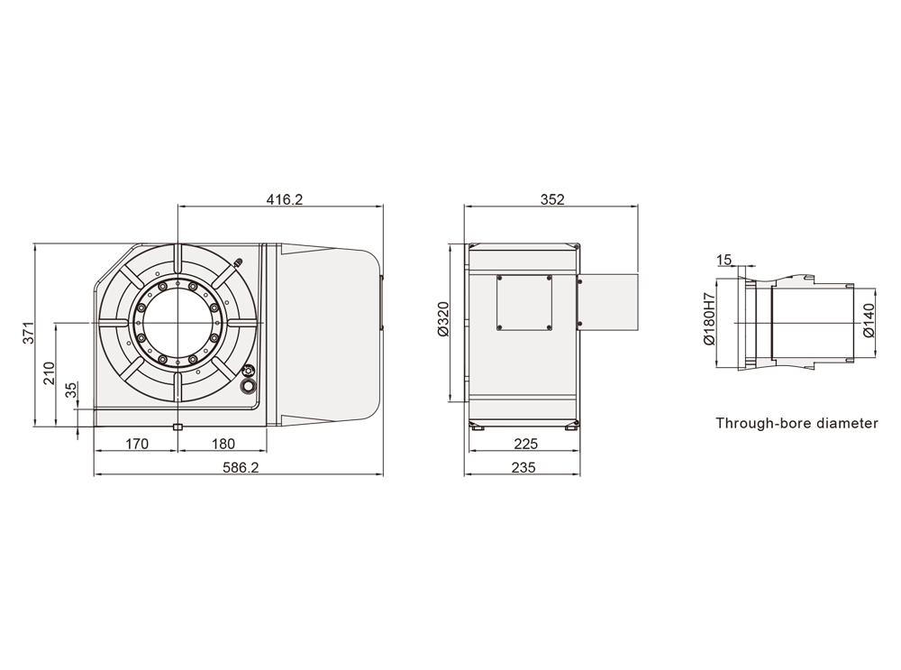CNC Rotary Table ø320