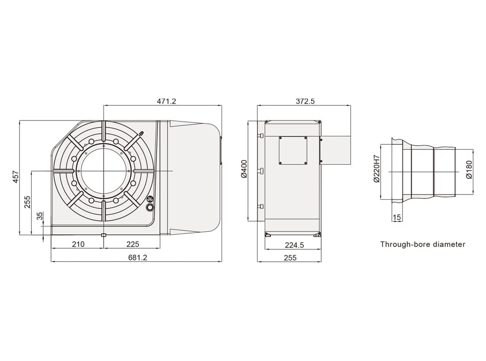 CNC Rotary Table ø400