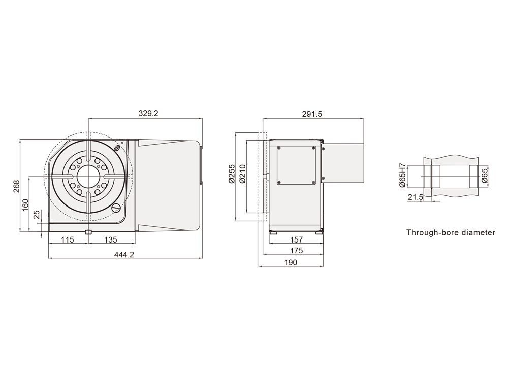 CNC Rotary Table ø250