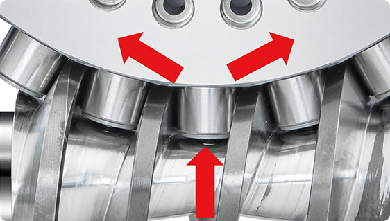 Dual Lead Cam Shaft Mechanism